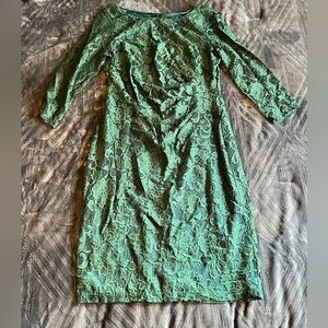 NWOT Jessica Howard Green lace Dress